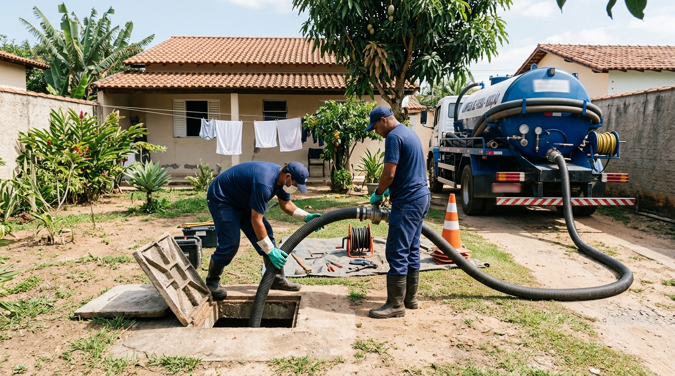 Manutenção de Fossa em São Luís‑MA