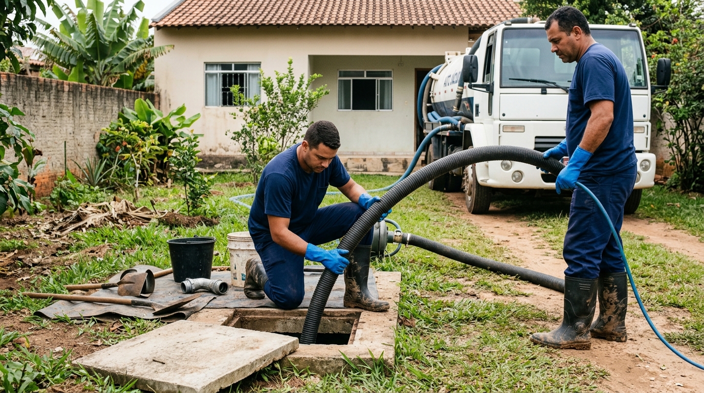 Sucção de Fossa em São Luís‑MA